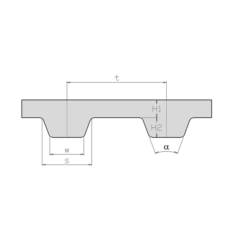 Zlevněný Rukáv ozubený ZR L 450 (1143 mm - 120 zubů)