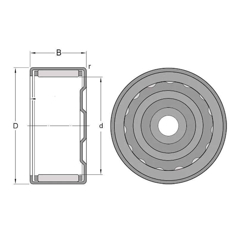 SKF BK 1012 – ložisko 10×14×12 mm Pouze Dnes