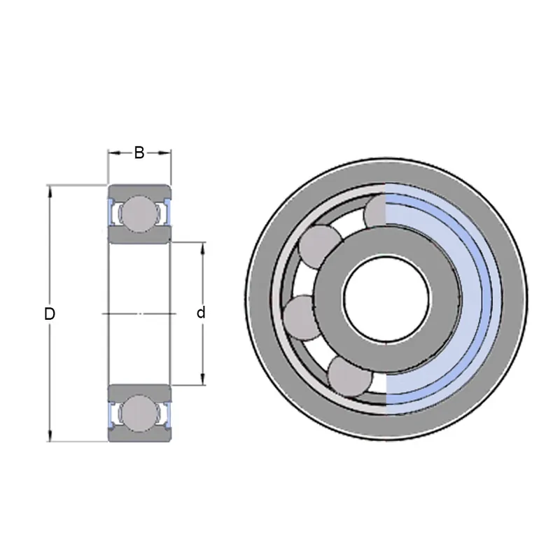 ZKL 6213 2Z – ložisko 65×120×23 mm Omezená Nabídka