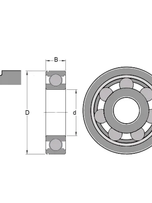 ZVL 6305 N – ložisko 25×62×17 mm Oblíbený