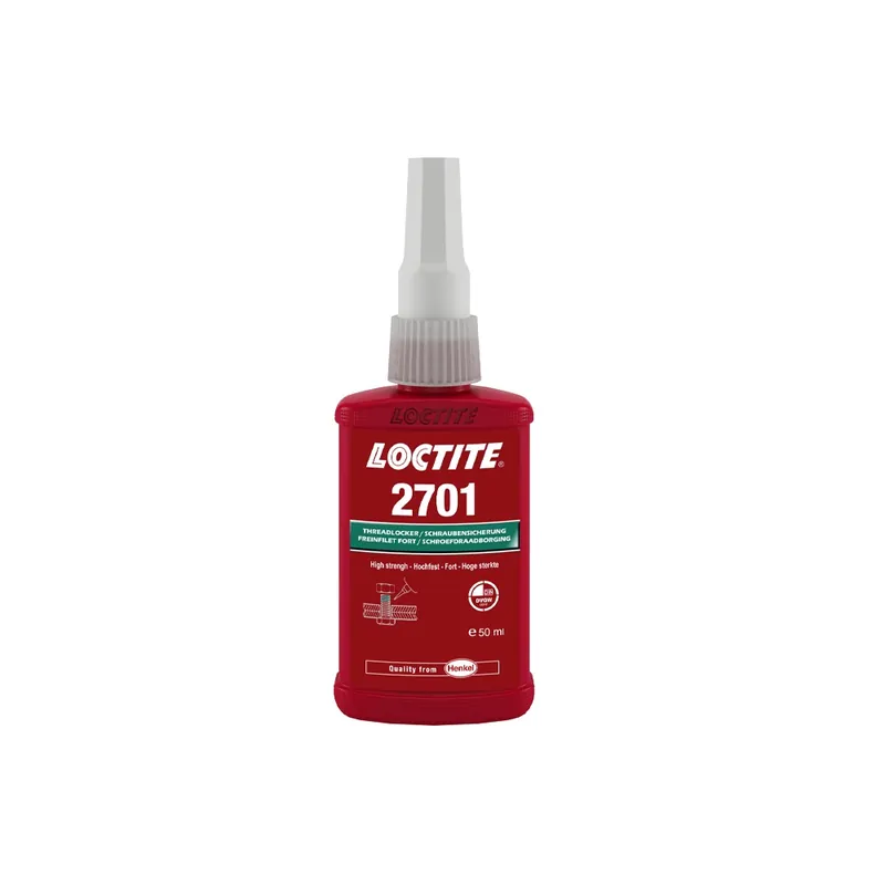 Omezená Nabídka Loctite 2701 50 ml lepidlo zajišťovač šroubů vysoká pevnost