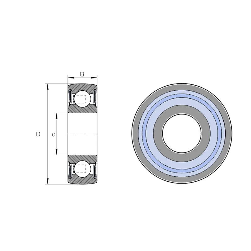 Levný INA 206 NPP-B – ložisko 30×62×16 mm