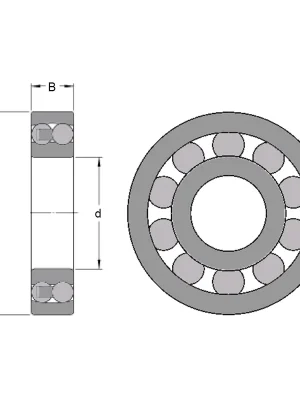 ZVL 1208 – ložisko 40×80×18 mm Ihned K Objednání
