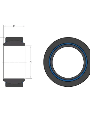 ZVL GE 25 E – ložisko 25×42×20 mm Časově Omezené