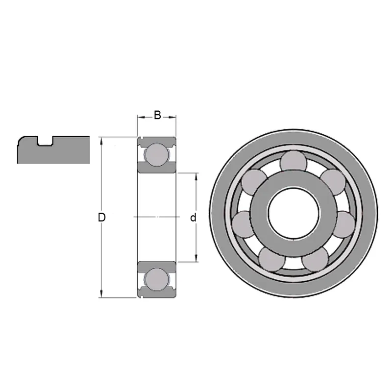 Sezónní Sleva SKF 6306 N – ložisko 30×72×19 mm