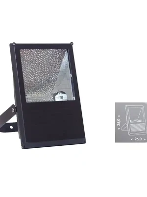 Reflektor HQI 150W R2006 -150 *čer Vysoce Kvalitní