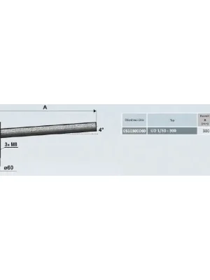 Výložník UD 1/60- 300 0510300060 žZ Akce