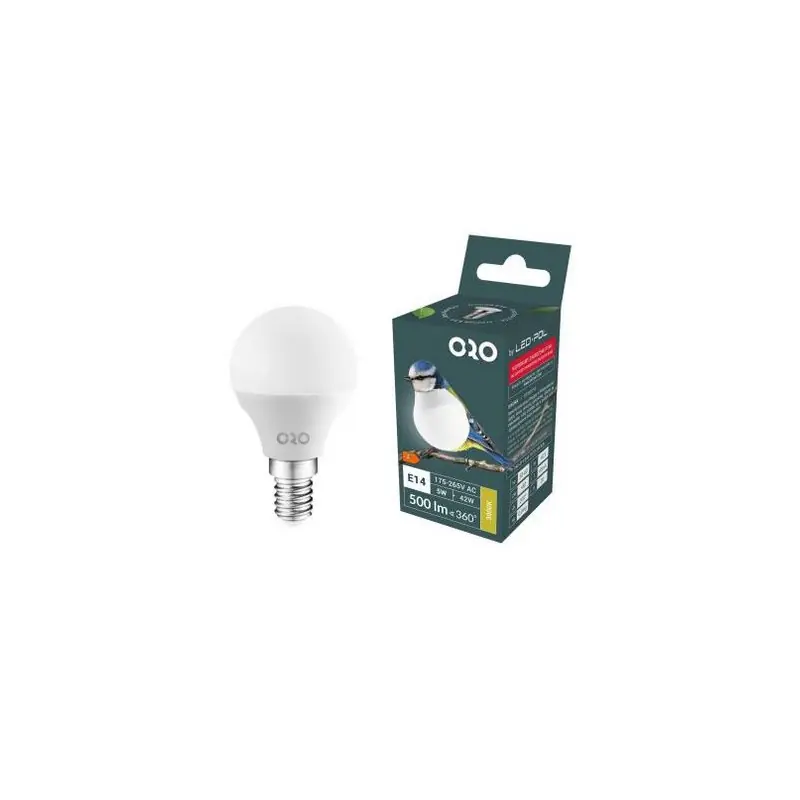 LED žár.ORO-E14-G45-TOTO-5W-WW 3K Jen Po Omezenou Doba