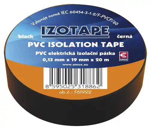 Páska izolační PVC 19/20m černá EMOS Akční Nabídka