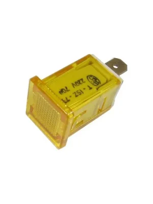 Doutnavka 18x18mm 220V žlutá Rychlé Dodání