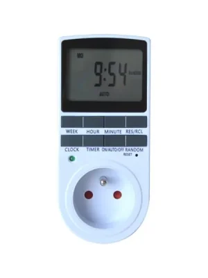 Dokud Zásoby Vydrží Spínací zásuvka GETI GDT02 digitální týdenní