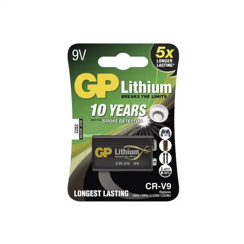 Objednat Nyní Bat.GP lith 9V CR-V9 B1509 GP