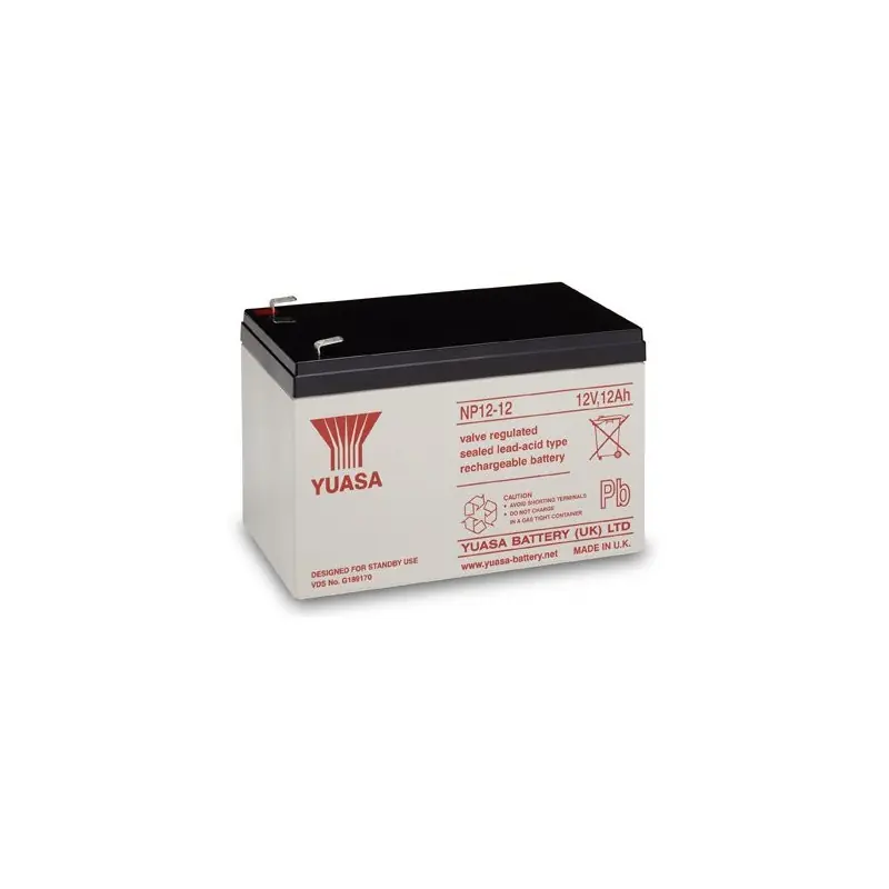 Bat.ACCU Yuasa NP12-12 12V/12Ah Autentický