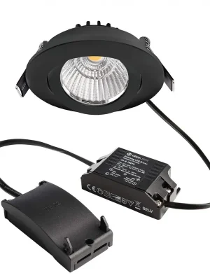 DEKO-LIGHT SVÍTIDLO DIONE 8,5W 700LM 3000K DIM VEST. ČERNÁ IMPR 565357 Odeslání Ihned
