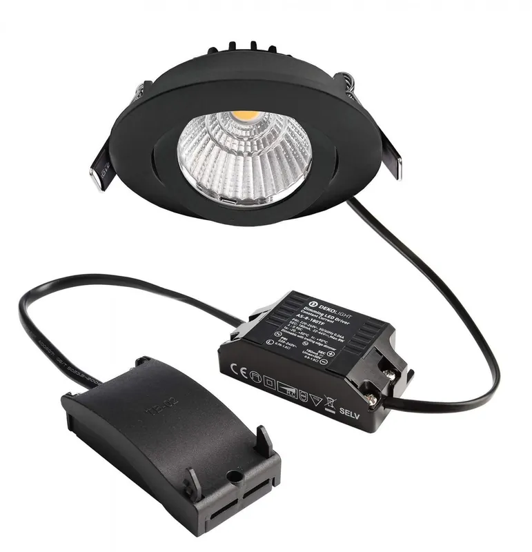 DEKO-LIGHT SVÍTIDLO DIONE 8,5W 700LM 3000K DIM VEST. ČERNÁ IMPR 565357 Odeslání Ihned