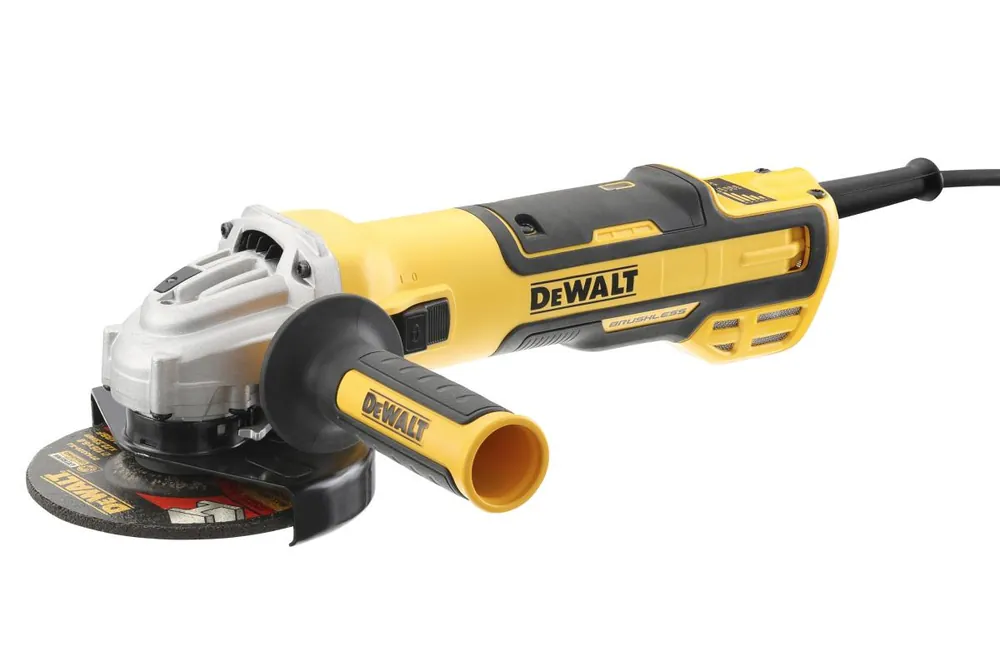 DEWALT BRUSKA ÚHLOVÁ DWE4357, 125MM, BEZUHLÍKOVÁ 1700W, REG. OTÁČEK, 2,3KG Speciální Cena