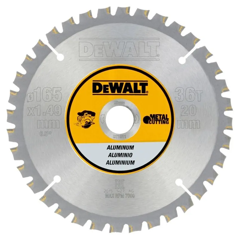 Bezpečná Platba DEWALT KOTOUČ PILOVÝ 165X20MM 36 ZUBŮ DT1911-QZ