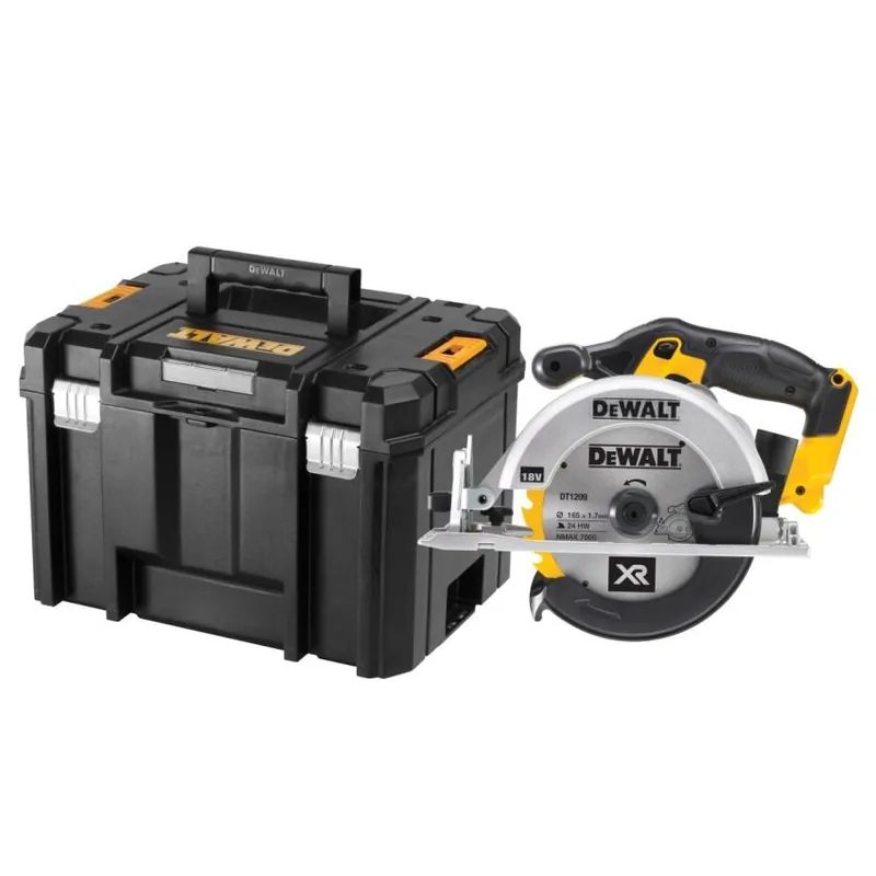 Nová Kolekce DEWALT PILA DCS391NT AKU KOTOUČOVÁ XR 18V LI-ION BEZ AKUMULÁTORŮ A KUFR TSTAK