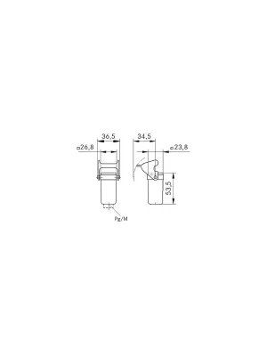 Pouze Dnes H-A 3 TGVB11 pouzdro plast 10429000