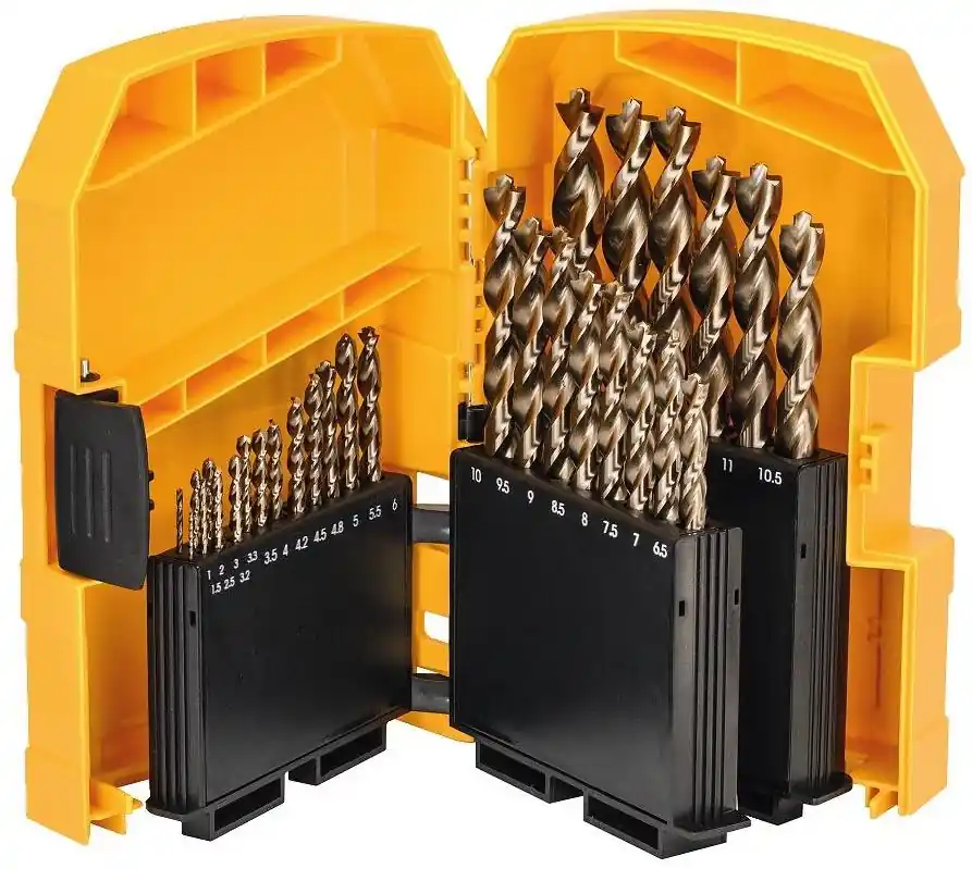 DEWALT SET 29 VRTÁKŮ DO KOVU DT4957, HSS-E V PLAST.KRABIČCE Poslední Šance
