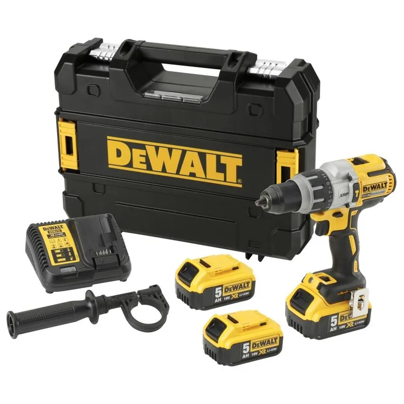 Expresní Doručení DEWALT VRTAČKA DCD996P3, PŘÍKLEP., 18V XRP, 3X LI-ION 5,0AH, KUFR