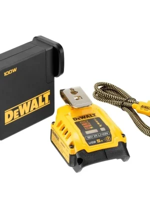 Časově Omezené DEWALT ADAPTÉR NABÍJECÍ NA BATERIE XR, USB A, USB C, DCB094K-QW