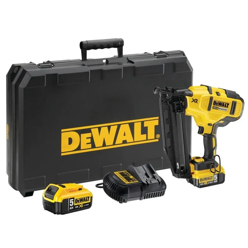 Originální DEWALT HŘEBÍKOVAČKA DCN660P2 BEZUHLÍKOVÁ DOKONČOVACÍ 18V 32-63MM