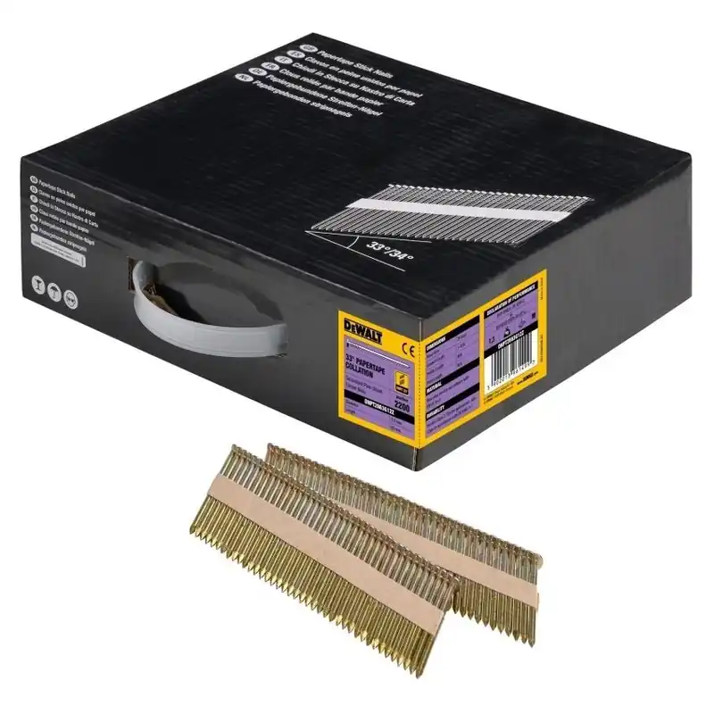Super Cena DEWALT HŘEBÍKY DO HŘEBÍKOVAČKY DCN690/692 2,8X63MM HLADKÉ GALVAN. 2200 KS DNPT2863G12Z