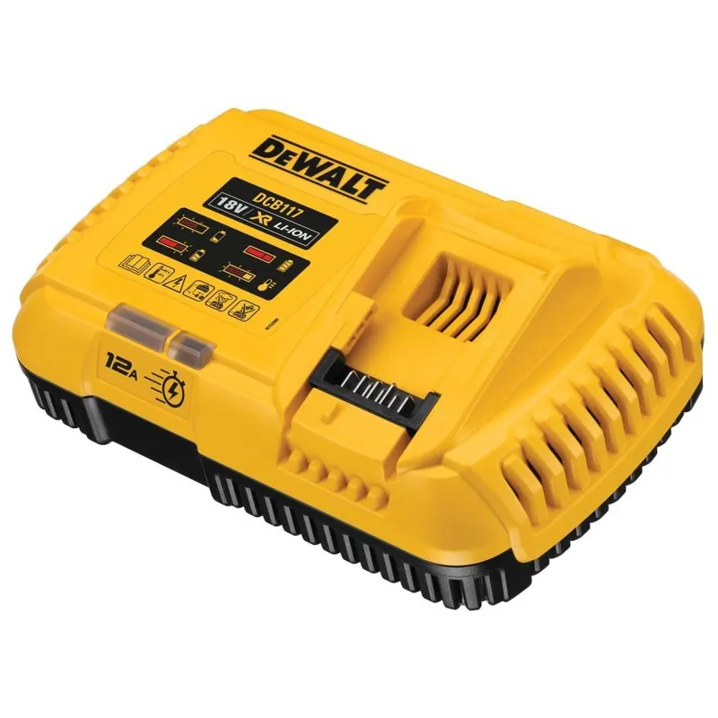 Expresní Doručení DEWALT NABÍJEČKA XR 12A NABÍJÍ POUZE 18V A FLEXVOLT AKU. DCB117-QW