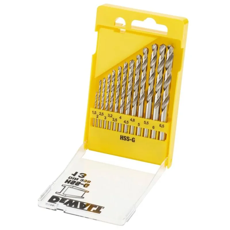 DEWALT SADA VRTÁKŮ 13-DÍL. DT5922 DO KOVU HSS-G Nová Kolekce