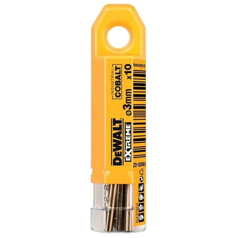 Top Prodej DEWALT VRTÁK DO KOVU DT4920-QZ 3,0X61MM HSS E COBALT 10KS/BAL