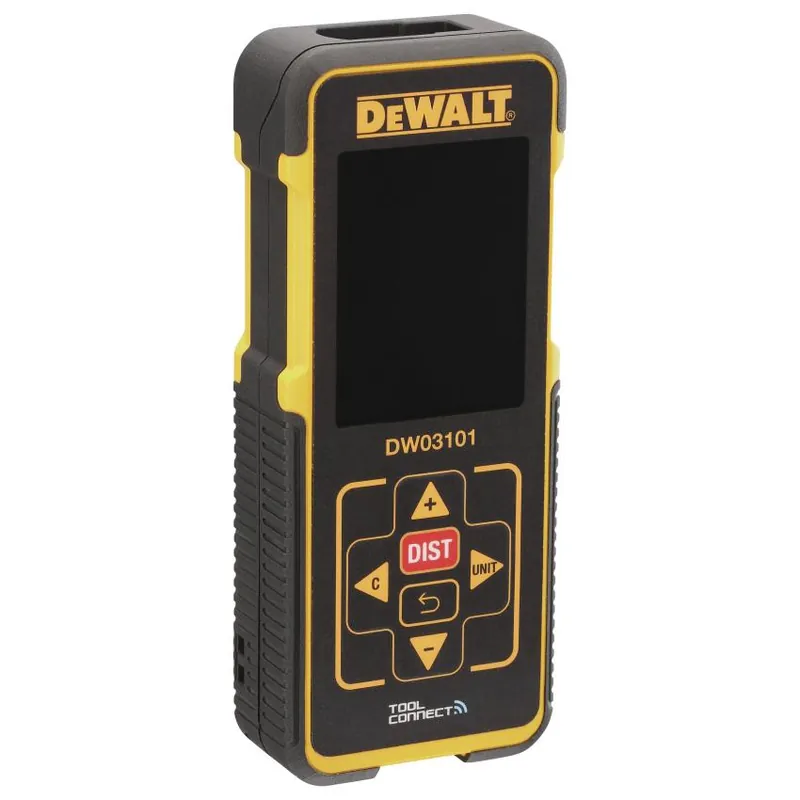 DEWALT MĚŘIČ VZDÁLENOSTI DW03101, LASEROVÝ, DOSAH 100M Jen Po Omezenou Doba