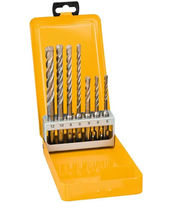 Hit Sezóny Sada vrtáků DEWALT do betonu, SDS plus extreme, 5,6(2x),8(2x),10,12mm DT9701