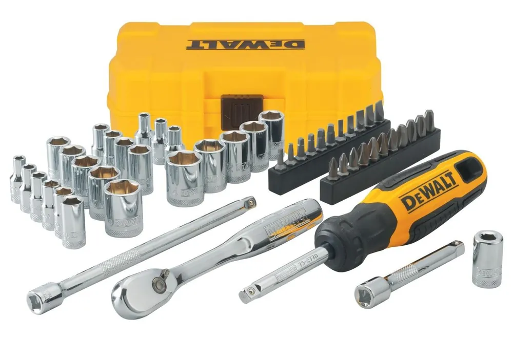 Výhodná Nabídka DEWALT SADA 50DÍLNÁ NANO S RÁČNOU 1/4 DWMT81610-0