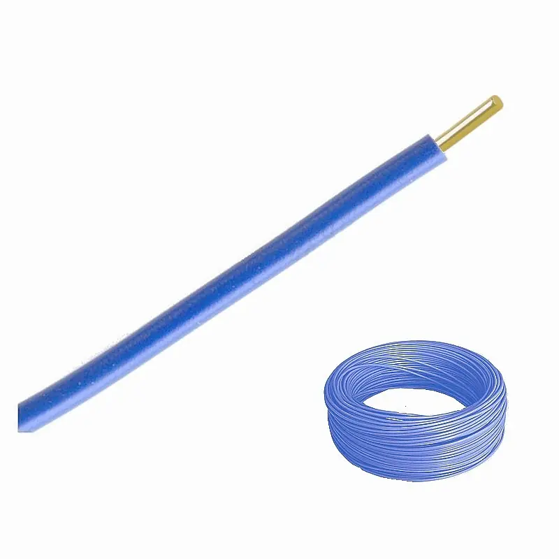 Vodič H07V-U (CY) 1,5 světle modrá balení 100 m Výprodej