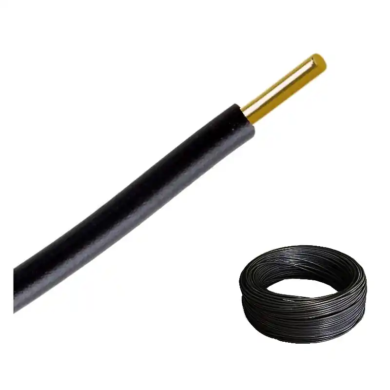 Must-Have Vodič H07V-U 6 černá (CY 6) balení 100 m