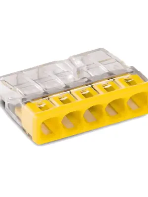 Svorka Wago MINI 5 x 2,5 2273-205 průhledná Originální
