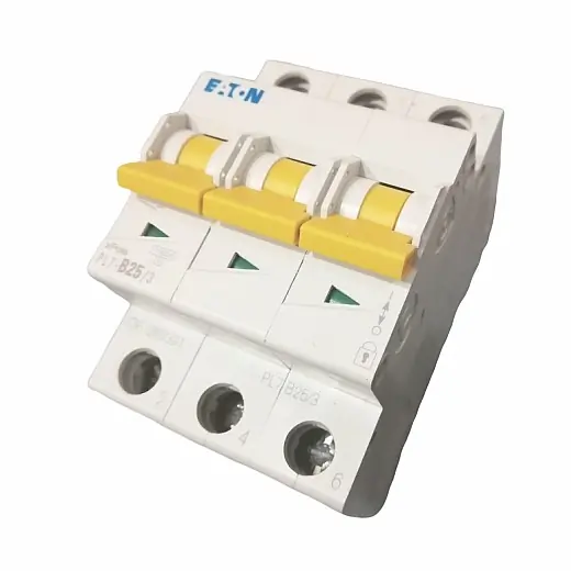 Třífázový jistič Eaton 263391 PL7-B25/3 na DIN lištu Víkendová Akce