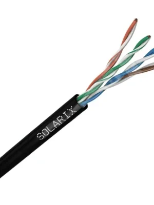 Novinka Instalační kabel 27655191 SOLARIX SXKD-5E-UTP-PE venkovní 1m