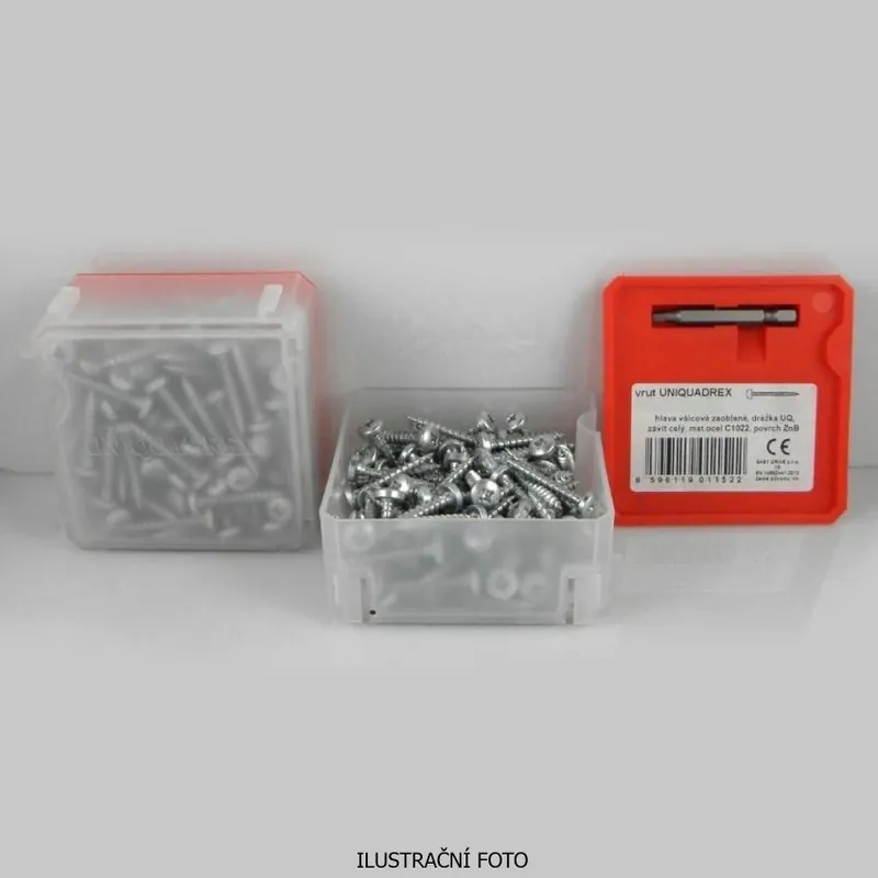 Nejprodávanější EASY DRIVE DESKOVRUT 3,0X25MM UQ ZNB PAN Q BOX 380KS AAQ011