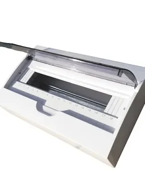Elektrický rozvaděč SEZ STI616-18 18M modulový na omítku transparentní dvířka Super Cena