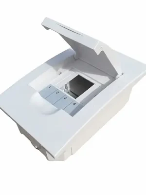 Koupit Online Elektrický rozvaděč SEZ STI459-4 4 modulový pod omítku bílá dvířka