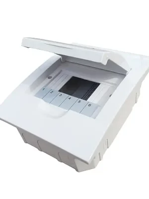 Elektrický rozvaděč SEZ STI460-6 6M modulový pod omítku bílá dvířka Koupit Online
