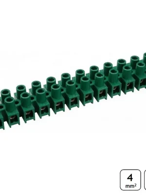 Časově Omezené Lámací svorkovnice 4 mm2 zelená SEZ 6336-34
