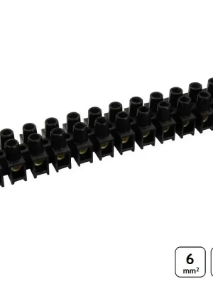 Akční Nabídka Lámací svorkovnice 6 mm2 černá SEZ 6336-55