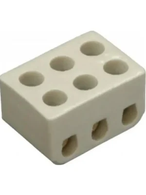 Výprodej SEZ 6112-06 Spojka svítidlová keramická 3x4mm
