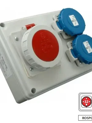 Cenově Výhodný Minizásuvková kombinace SEZ ROSPG 3230 Praktik-IP67, 1x3243, 2x230V
