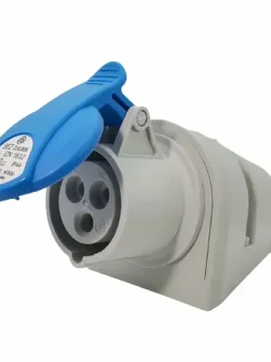 Originální Průmyslová nástěnná zásuvka IZN 1632 230V, IP44, 16A, 3-pól