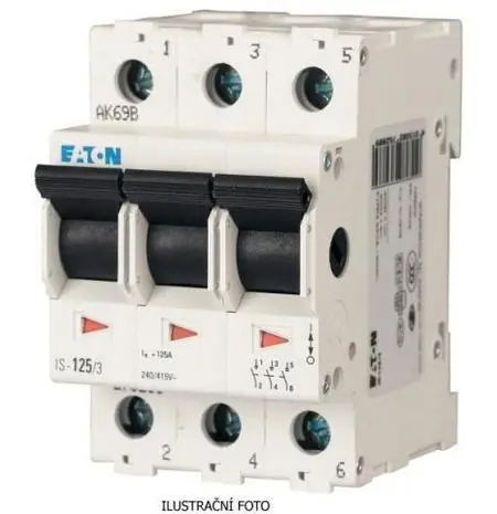 Sleva Hlavní vypínač EATON IS-100/3 3P 6kA 276284