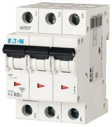 Jistič EATON PL6-25/B/3 6kA 286591 Ihned K Objednání